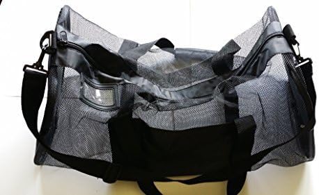 Mesh Gear Bag, Martial Arts Bag, Mma Sparring Equipment Bag 11"x 11" X 26"