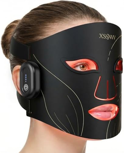 Maschera LED Viso con Luce Rossa e 272 LED Infrarossi 850nm NVV03
