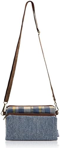 Shiaili Clearance Girls Small Cute Canvas Crossbody Wallet Bag (No Doll)