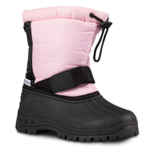 ZOOGS Kids Snow Boots for Girls and Boys; Youth and Toddler Snow Boots