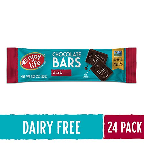 Enjoy Life Foods Chocolate Bars, Dark Chocolate, Soy Free, Nut Free, Gluten Free, Non GMO, Paleo