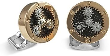 Deakin and FrancisFundamentals Mechanicals Sun and Planet Gear Cufflinks, Rose Gold