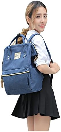 Diaper Bag Multi-Function Waterproof Travel Backpack Nappy Bags for Baby Care,Mom Bag (Dark blue)