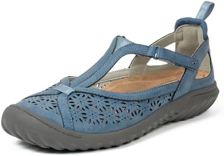 Amazon.com | ZODIAC Womens Idra-Maryjane Mary Jane Flats Azure