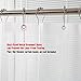 Amazer Extra Long Shower Curtain Liner 72 x 84 Clear Plastic Shower Liner PEVA Waterproof Inside Shower Curtains for Bathroom with 3 Magnets and Rustproof Grommets