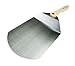 Pizzacraft Pizza Peel With Folding Wood Handle For Easy Storage (Stainless Steel) -