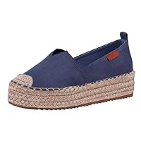 Mozziee Sandals for Women,Thick Bottom Platform Shoes Casual Roman Large Size Single Shoes for Women Flats Comfortable