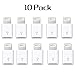 Trenro Micro USB to 8 Pin Lightning Converters Android Micro USB Transfer to Apple IOS Lightning Port
