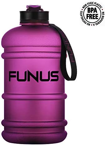 1.0-2.2L Water Bottle with BPA Free/Leak Proof Sports Jug for Gym Workout Yoga Outdoor