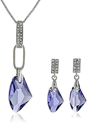 JXJALFQ Women's Austrian Crystals Suits The Bright Moon Breeze (Purple)