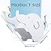 COOLOO Pencil Holder Cell Phone Stand, Cute Elephant Office Accessories Tablet Desk Bracket Compatible, Desk Decoration Multifunctional Stationery Box