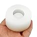 Jeteven Flower Pot Silicone Rubber Molds Candle Soap Bottle Mold Handmade Craft Mold DIY Garden Planter Vase Ashtray Mould Tool 6 x 1.5 x 3.2cm White
