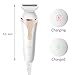 LEADO Multi-Function Women’s Electric Shaver Bikini Trimmer & Facial Cleansing Spin Brush for Exfoliating Skin Care, Rechargeable Cordless Waterproof Electric Razor for Ladies, Wet & Dry
