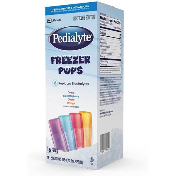 PEDIALYTE FREEZER POPS AS SIZE 16CT PEDIALYTE FREEZEER POPS ASST 16CT