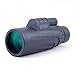 MeeQee 10 x 42 Dual Focus Monocular Telescope, Prism Film Optics, Tripod Capable, Waterproof, Low Night Vision, Monocular Scope for Birdwatching/Hunting/Camping/Hiking/Golf/Concert/Surveillance