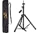 Premium Mannequin Head Stand Tripod - Heavy Duty Lightweight Aluminum for Portability and Durability. Bonus Easy Carry Tote. Exclusively by Salonee - your Source for Professional Salon Equipment.
