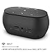 Punkcase Silencer Portable Bluetooth Speaker - Best Wireless Speaker with Loud Stereo Sound and Enhanced Bass for iPhone/Android/Computer/Phone/Laptop [Black]