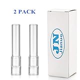 Arizer Solo Glass Tube Stem (Straight short) Steam Directional Chemistry Tube