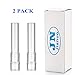 Arizer Solo Glass Tube Stem (Straight short) Steam Directional Chemistry Tube