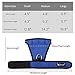 Dog Leash Hand Free Glove by Tailup - Premium Durable Nylon Adjustable Shock-Absorbing for Running Walking and Training Lead - Blue Large