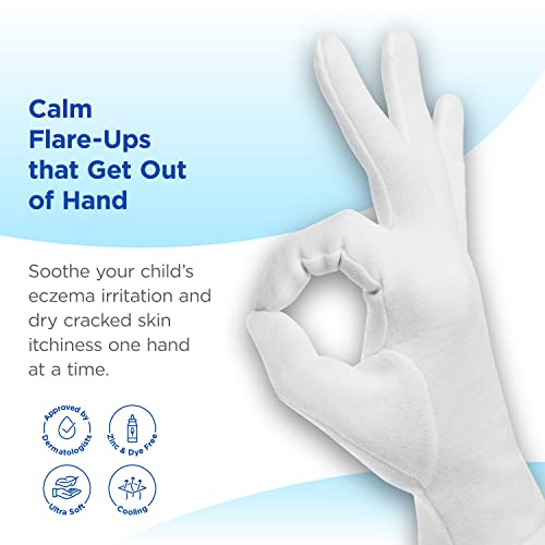 Granberg UltraSoft NonItch Bamboo Eczema Gloves For Kids And Children