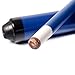 CUESOUL 48 Inch Junior Kid Billiard Cue Stick with Colorful Design Blue