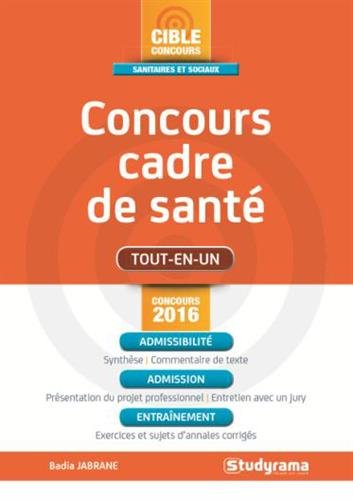 Concours cadre de santé