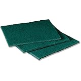 Scotch-Brite 105 General Purpose Scouring Pad, 6" Length x 4-1/2" Width, Green (Case of 40)