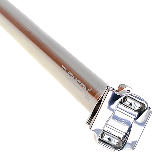 Thomson Elite Bicycle Seatpost (Straight, 31.6X410mm, Silver)