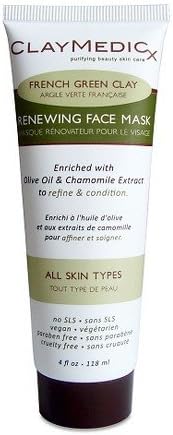 Claymedicx All Natural French Green Clay Face Mask 4 oz