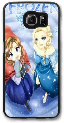 Samsung Galaxy S7 Edge Cell Phone Case Black Cartoon Frozen Custom Pase Cover 10P623059