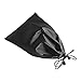 GLCON Waterproof Black Dark Small Carrying Storage Pouch Case Canvas Bags for Iphones Coins Pencil Case Cosmetic Bags and Ipad Mini,case for headset earphones cell phone accessories,Protection of powe