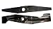 Honda HRR216 Blade KIT, (1) 72531-VH7-000 Blade & (1) 72511-VL0-S00 Blade primary