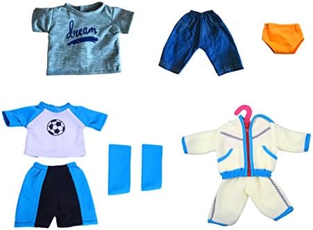Brynhildr 6 Pack 15-18 inch Doll clothes