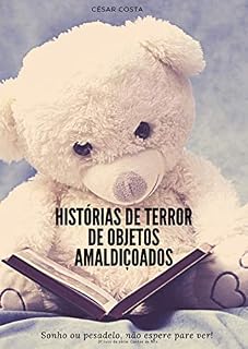 Livro Histórias de terror de objetos amaldiçoados