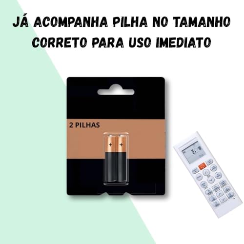 Controle Remoto Ar Condicionado Compatível LG Dual Inverter