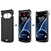 SAVFY Galaxy S7 Charger Case, 4200 mAh Portable External Backup Battery Charger Cover Case Pack for Samsung Galaxy S7 Rechargeable Power Bank Case (Black)