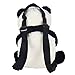 Lazada Toddler Backpack Panda Girls Backpacks Stuffed Animal Plush Bag Black and White 12 Inches