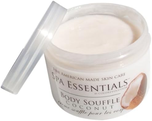 Natural Body Souffle, Coconut, 8 Ounce