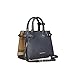 Tote Bag Handbag Authentic Burberry The Baby Banner in Leather and House Check Ink Blue Item 40140721