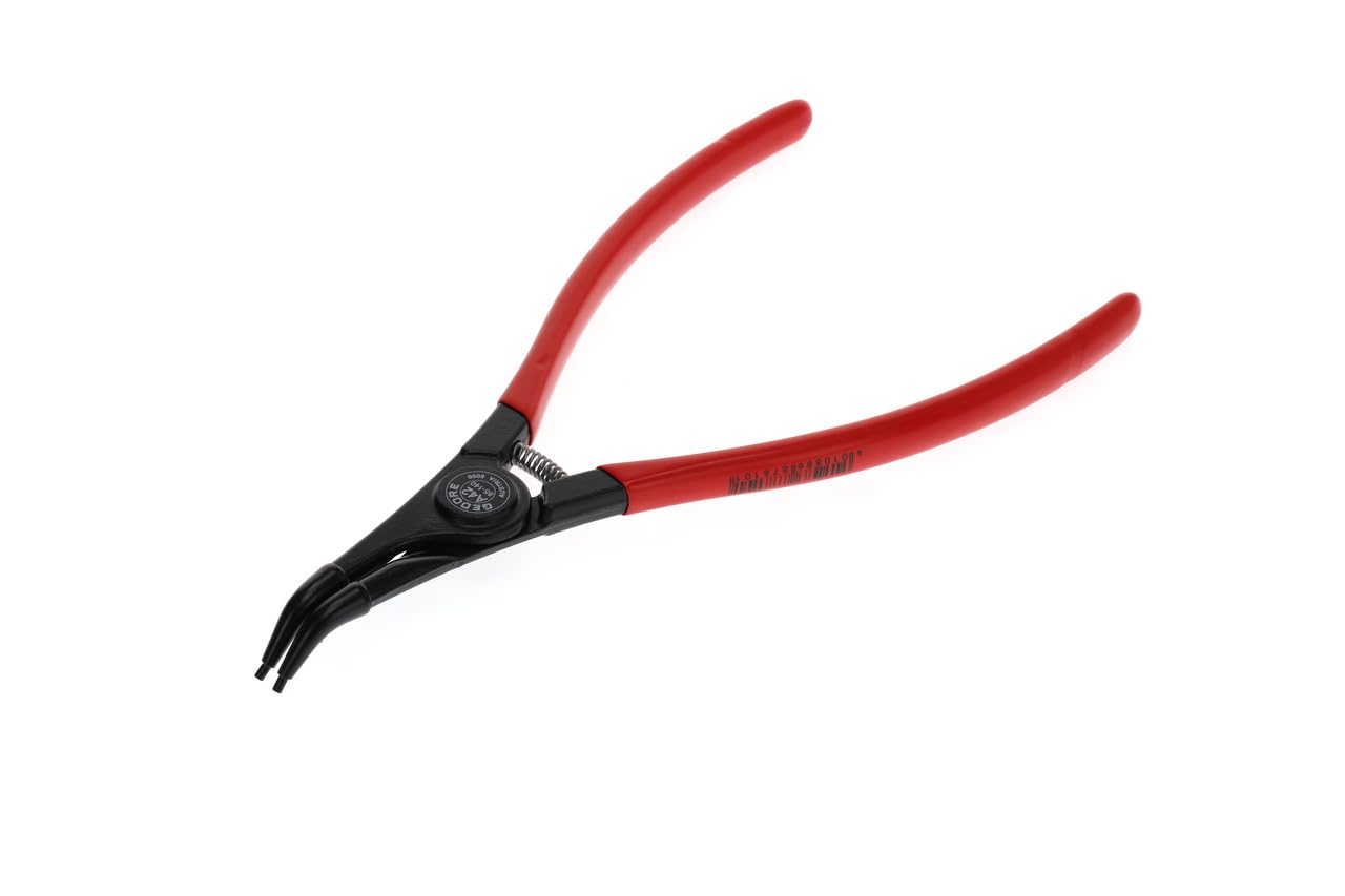 GEDORE Circlip pliers for outer circlips, With opening spring/finger protection, 45° angled, Tip dia. 3.2 mm, 8000 A 42