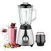 Multi-Blender-juicer-Food-Processor-with-Glass-Jar-a-Grinder-Strong-housing-Smoothie-Maker-15L-Glass-jar-Removable-Filling-Cap-for-Easy-Filling-Ice-Crushing-Function Multi Blender juicer Food Processor with Glass Jar & a Grinder Strong housing Smoothie Maker 1.5L Glass jar Removable…