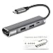 Cozysmart USB C Hub, USB Type C 3.1 / Thunderbolt 3 to 4K HDMI Adapter, USB-C to Multiport HDMI / USB 3.0 /USB 2.0 / 80W USB C PD Port for MacBook/Pro, Dell XPS, HP Spectre, Lenovo, Chromebook, Galaxy