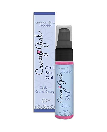 Classic Erotica Crazy Girl Oral Sex Gel, Cotton Candy (Pack of 2)