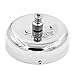 LuckIn Retractable Clothesline Stainless Steel Heavy Duty 9 feet Adjustable Braided Clothing Line Dryer for Hanging Drying in Bathroom Laundry Hotels, Chrome Finish