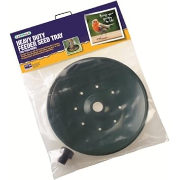 Gardman Wild Bird Feeder Seed Tray For Garden Bird Table Pole