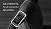 Water Resistant Sports Training, Running, Hiking Armband With Safety Reflective Stripe For iPhone 6S Plus,Samsung Galaxy Edge 7S, Note 5 - 2 Sizes 4.7