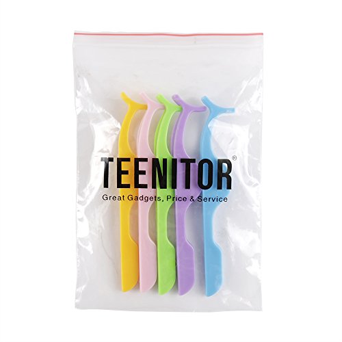 image for False Eyelashes Applicator，Teenitor Plastic False Eyelash Makeup Twe