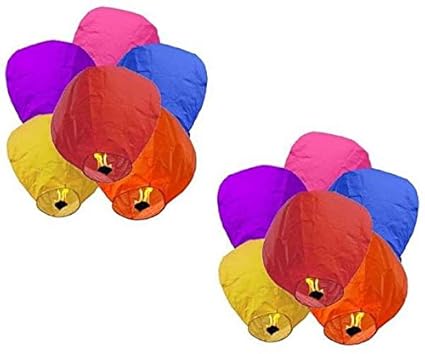 Amore Paper Sky Lantern Set of 10 (SLS01)