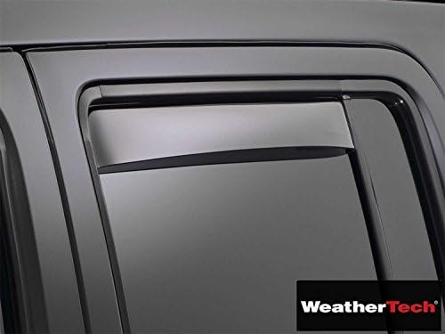 Side Window Deflector Visor Rainguard Rear Light Tint - Fits Cadillac Escalade - 2007 2008 2009 2010 2011 2012 2013 2014 | 07 08 09 10 11 12 13 14